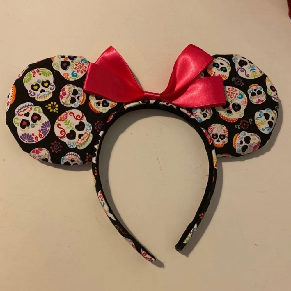Sugar Skull Minnie Mouse Ears